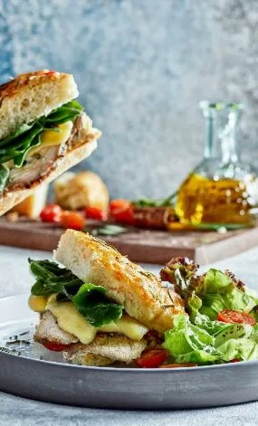 Sous Vide Turkey Breast Focaccia - Qahwa