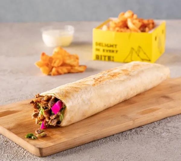 Beef Shawerma with Fries - Shawerma El Reem