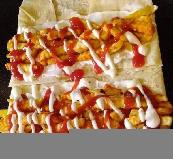 Fries Sandwich - Shawerma El Reem