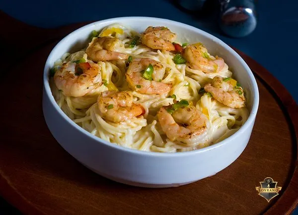 Spaghetti with Shrimp - Sovrano