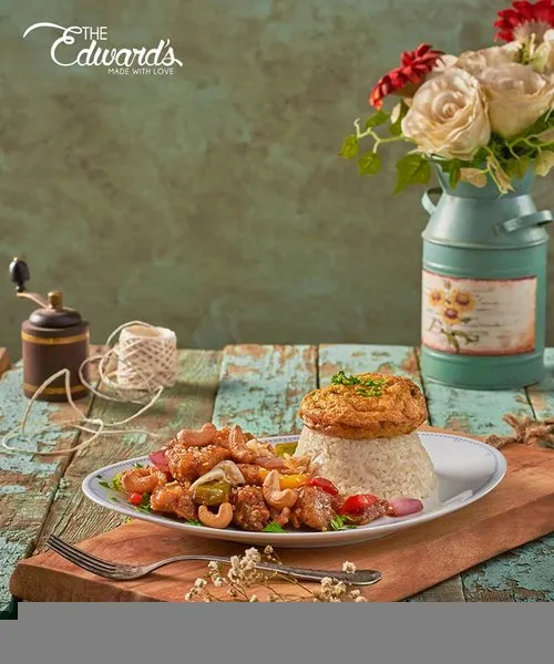 Cashew Chicken Platter - The Edward's