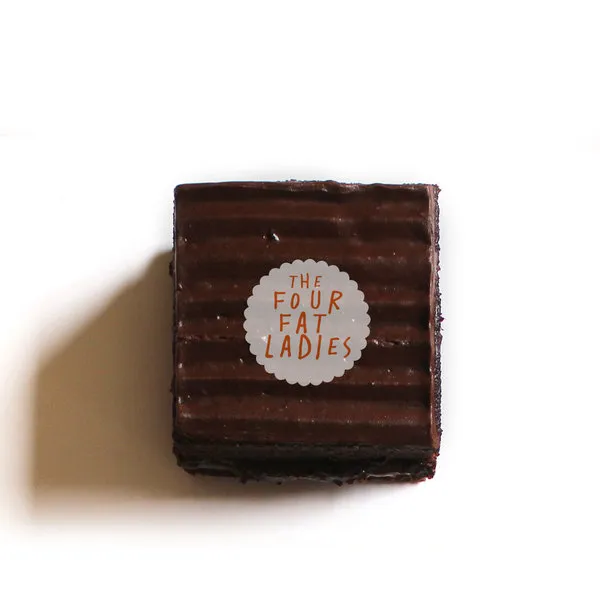 Chocolate Fudge Cake with Ganache - The Four Fat Ladies