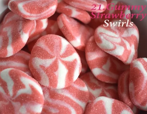 Gummy Strawberry Swirls - Volks Candy
