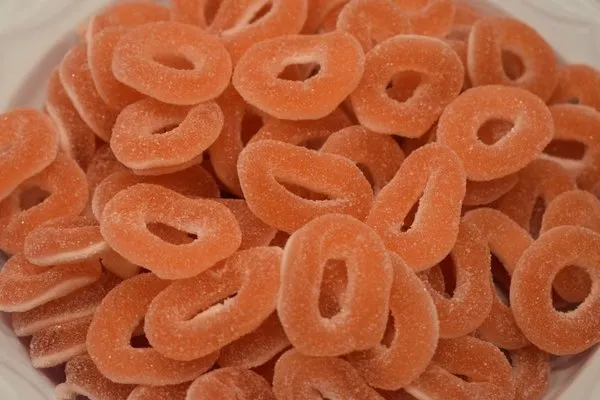 Sour Strawberry Rings Candy - Volks Candy