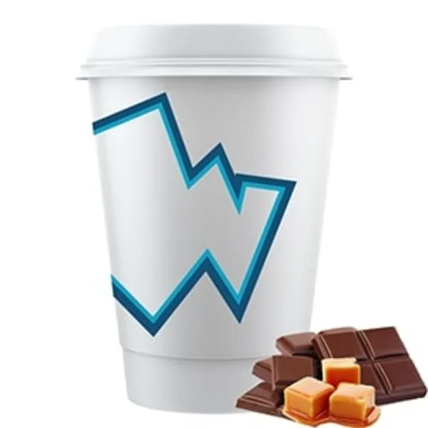 Caramel Hot Chocolate - Wafflicious