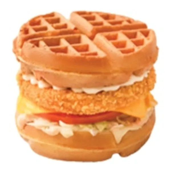 Crispy Chicken Sandwich - Wafflicious