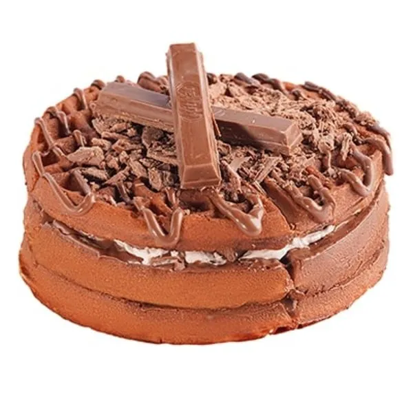 Kitkat Ripple Waffle Cake - Wafflicious