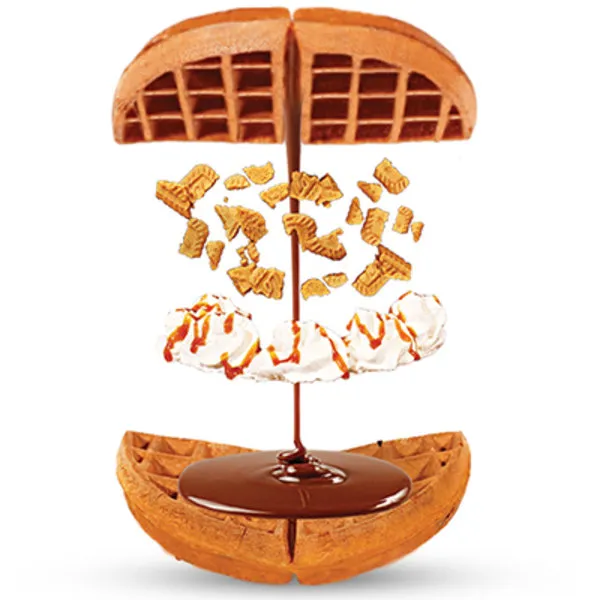 Lotus Bomb Waffle - Wafflicious
