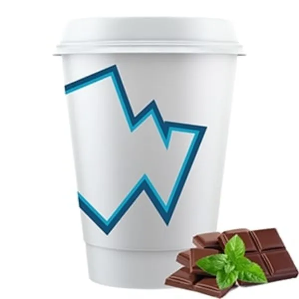 Mint Hot Chocolate - Wafflicious