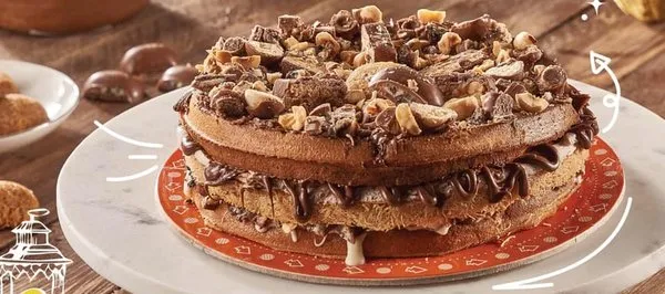 TNT Chocolate Kunaffle Cake - Wafflicious