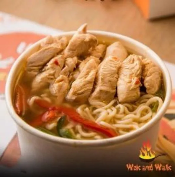 Chicken Ramen Soup - Wok and Walk