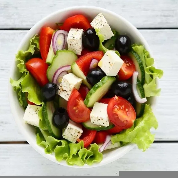 Greek Salad - Yallah Cafe